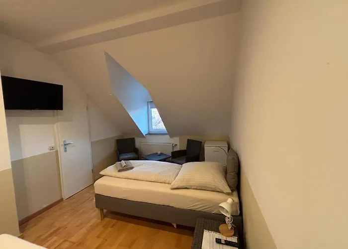 Doppelzimmer-bad-kuehlschrank Tv-18 Pensjonat Meine