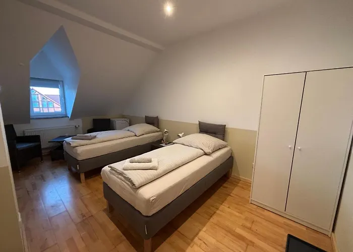Pensjonat Doppelzimmer-bad-kuehlschrank Tv-18 Meine